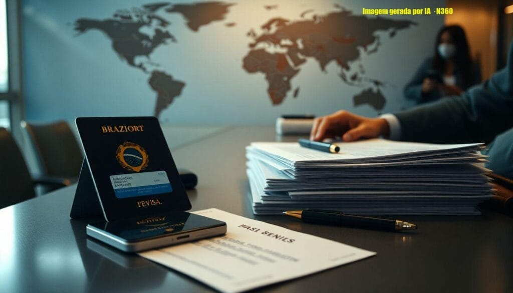 México retoma visto eletrônico para brasileiros