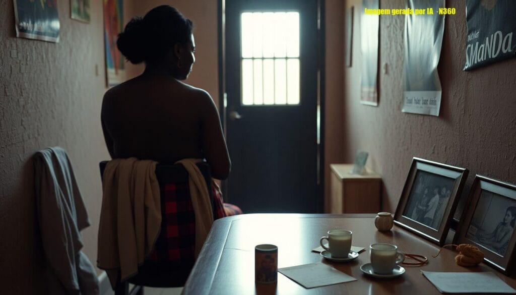 Erika Januza denuncia violência em remake de 'Dona Beja'