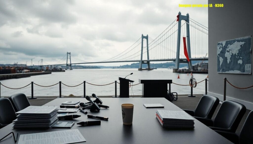 Trump e a ameaça de bloquear ponte EUA-Canadá