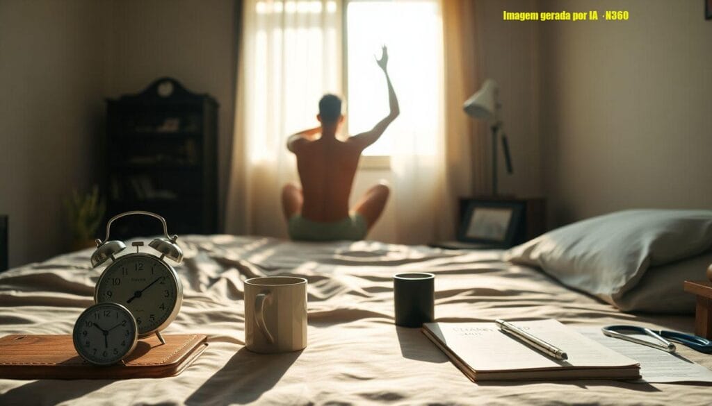Neurologista indica janela ideal para acordar sem rotina rígida
