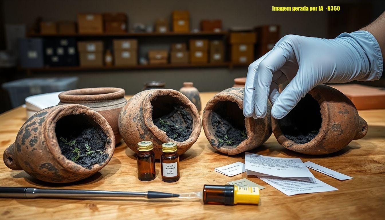 Transferência fecal na antiguidade: evidências físicas