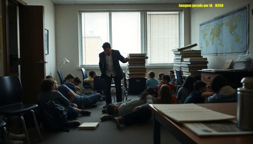 Brasileiro protege alunos em tiroteio no Canadá