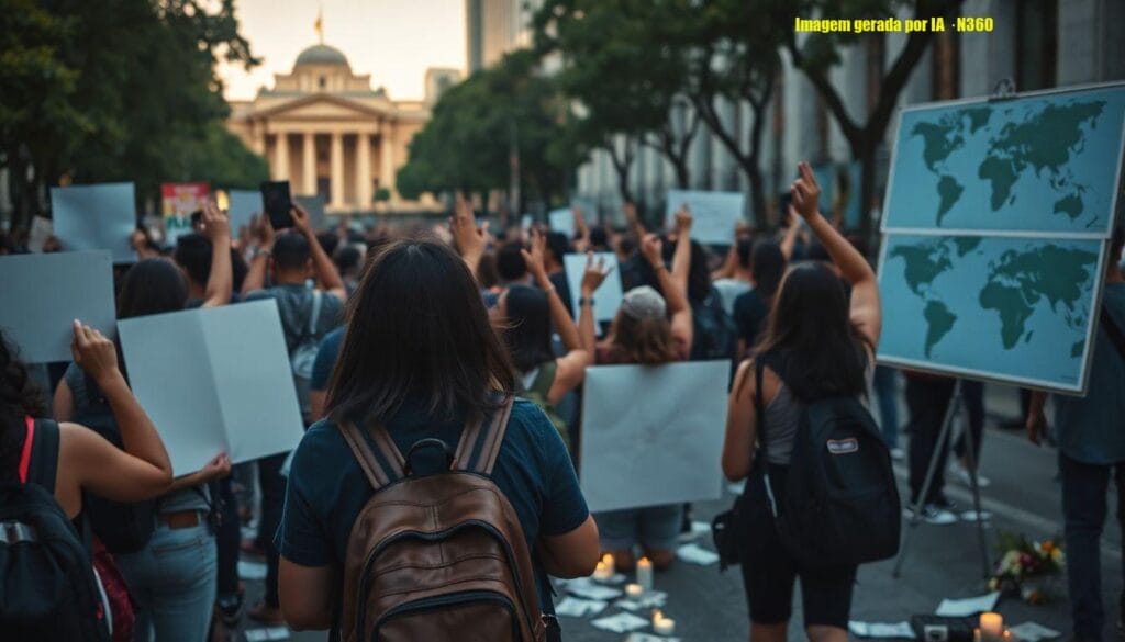 Estudantes retomam protestos na Venezuela