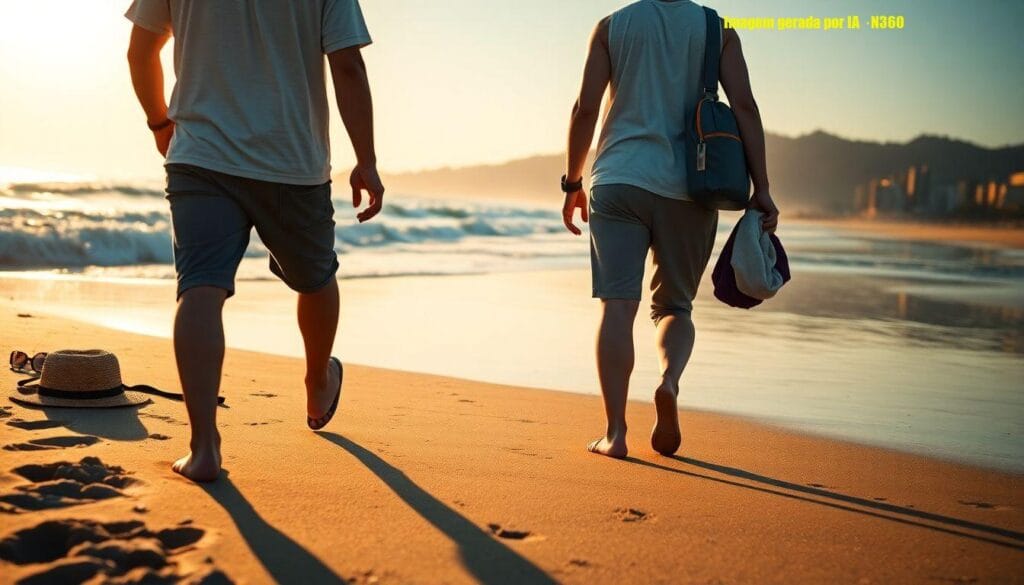 Mel Maia e namorado curtem praia no Rio
