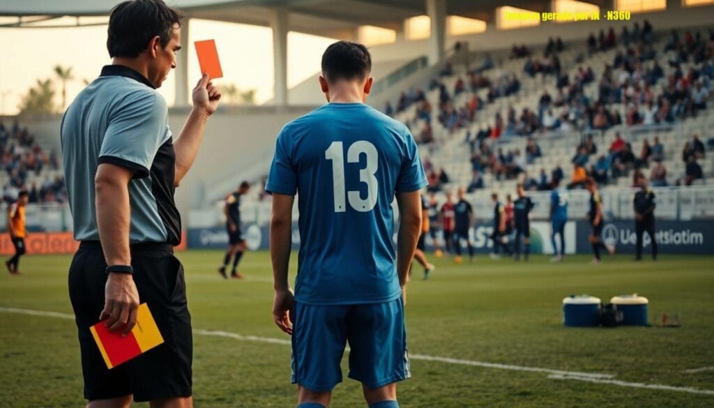 Matheus Henrique expulso no 1º tempo de URT x Cruzeiro