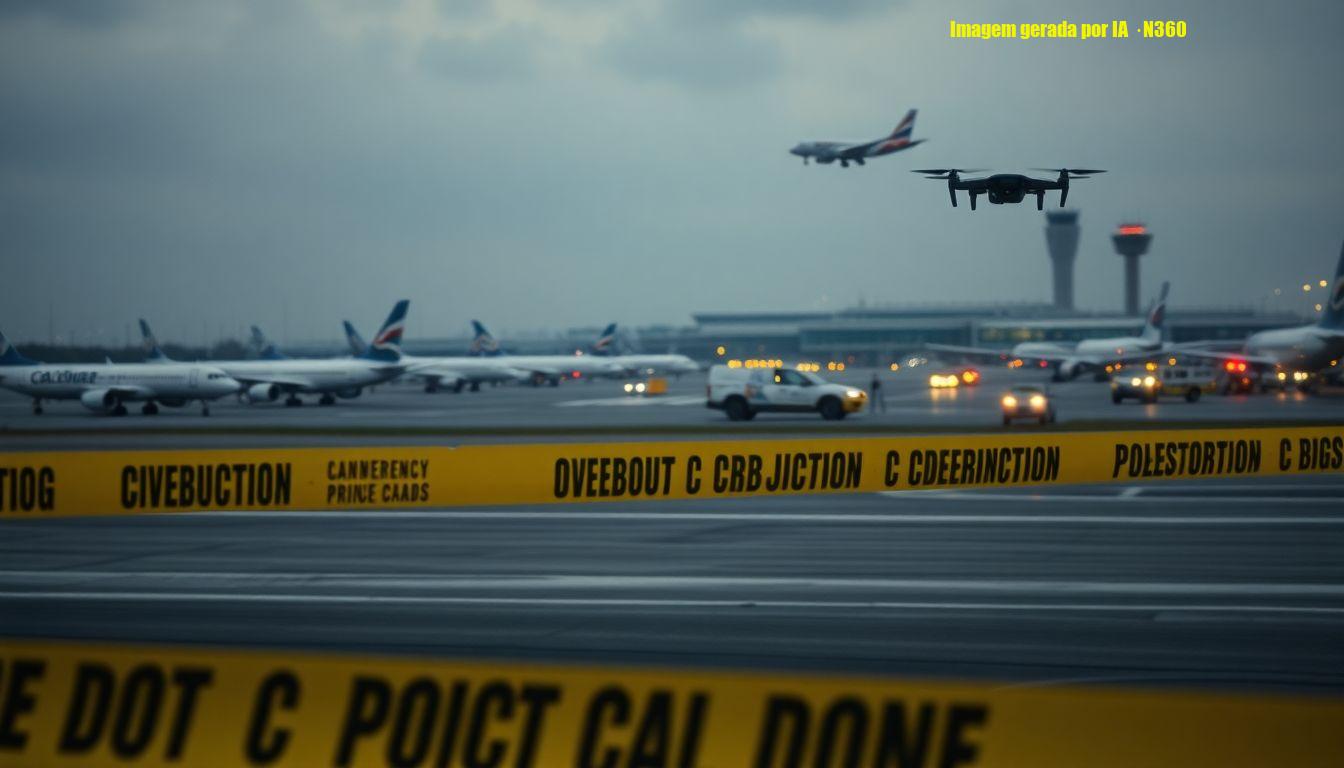 Drones suspendem voos em Guarulhos neste domingo