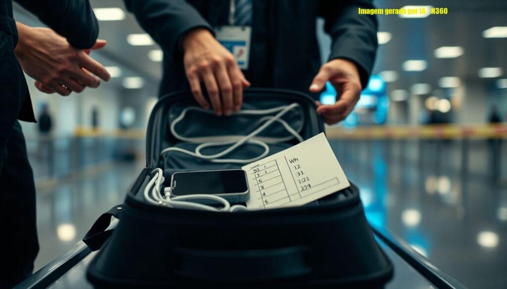 Power bank e baterias em avião: o que é permitido