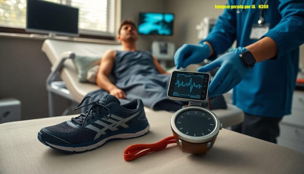 Atenção a sinais cardíacos durante exercício