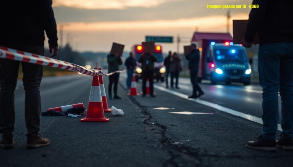 Moradores protestam contra pedágio sem obras na BR-365