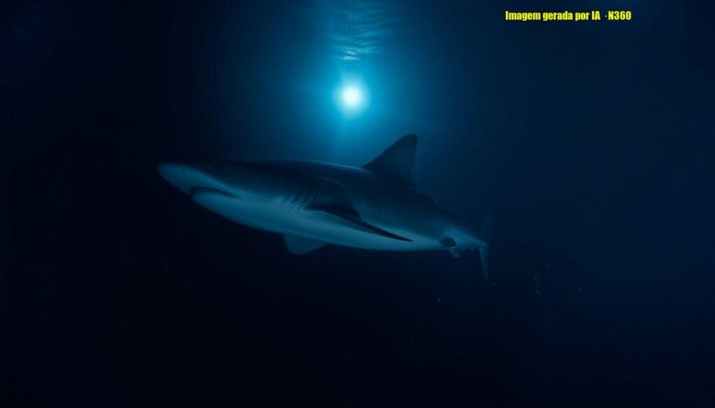 Tubarão raro é filmado em águas próximas à Antártica