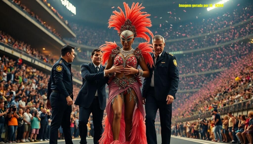 Virginia Fonseca estreia na Sapucaí com vaias