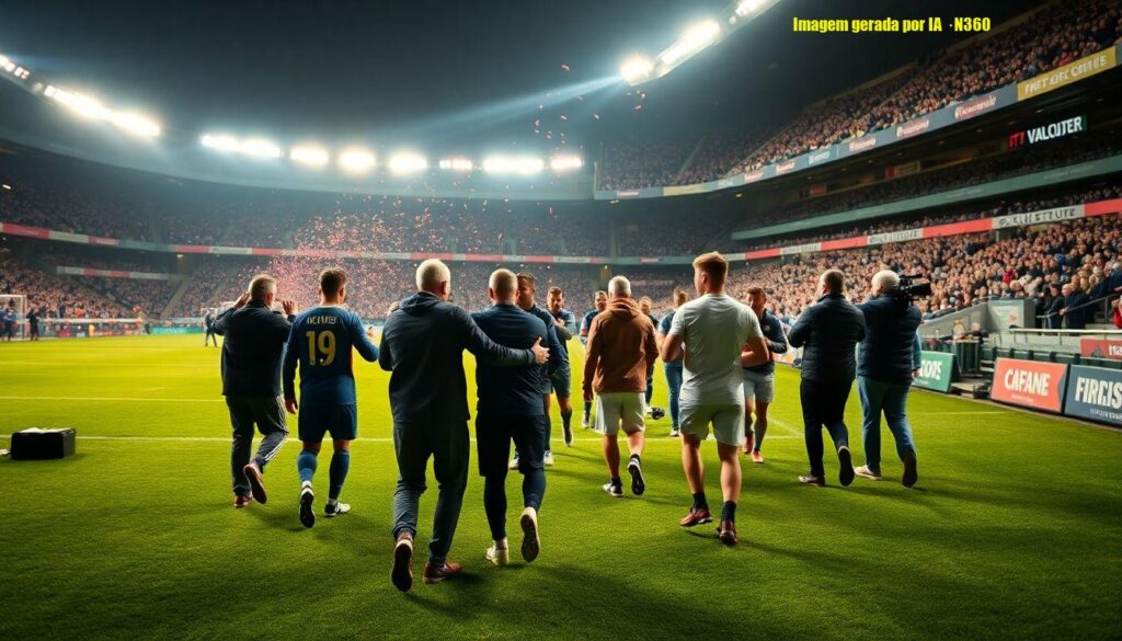 Vinicius marca duas vezes e Real elimina City