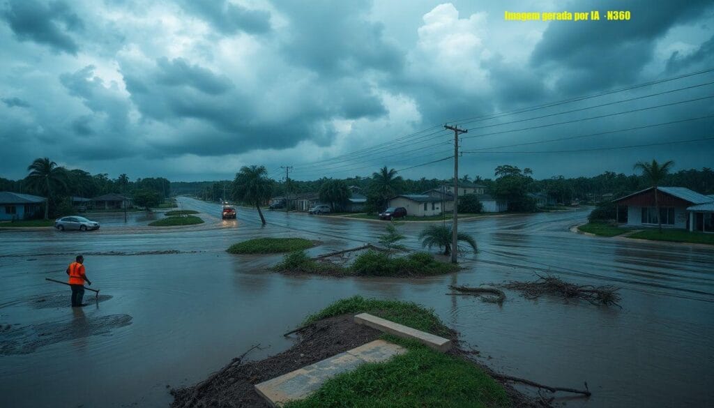 Inmet alerta para 'grande perigo' em 36 cidades do RN