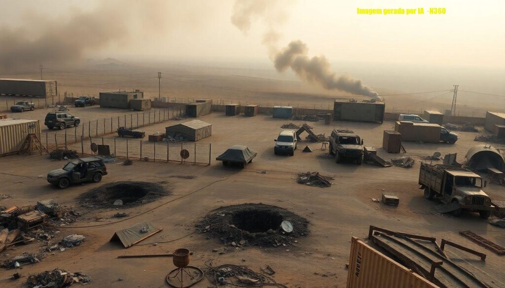 Ataques do Irã causam R$ 4,2 bi a bases americanas