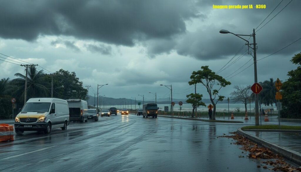 Frente fria e baixa pressão ameaçam Sul com temporais