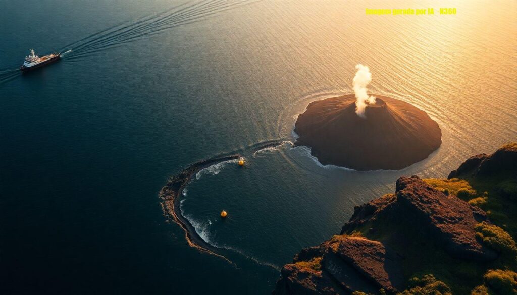 Crosta 'se rasga' no Pacífico; cientistas estudam falha