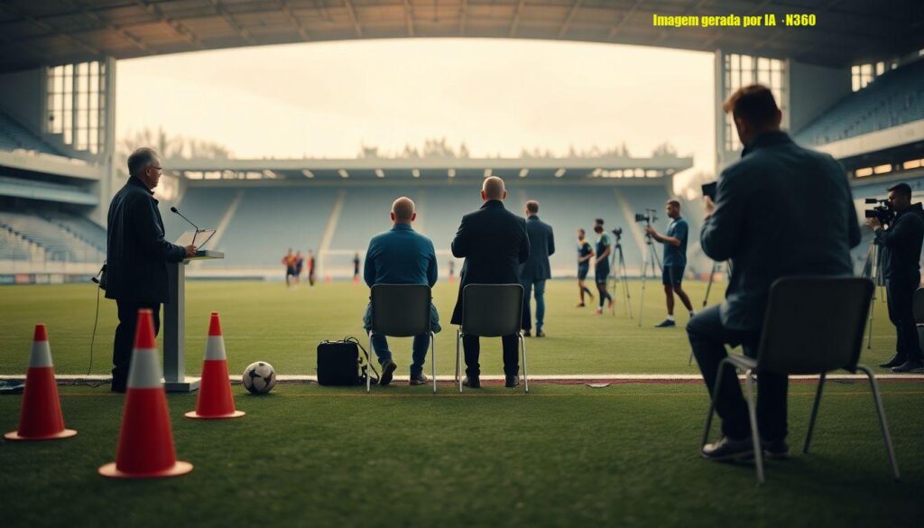 Apresentação de Artur Jorge e mudanças nos treinos do Cruzeiro