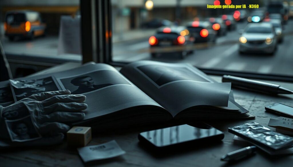 Fotos de Duda Salabert e Érika Hilton em álbum da polícia