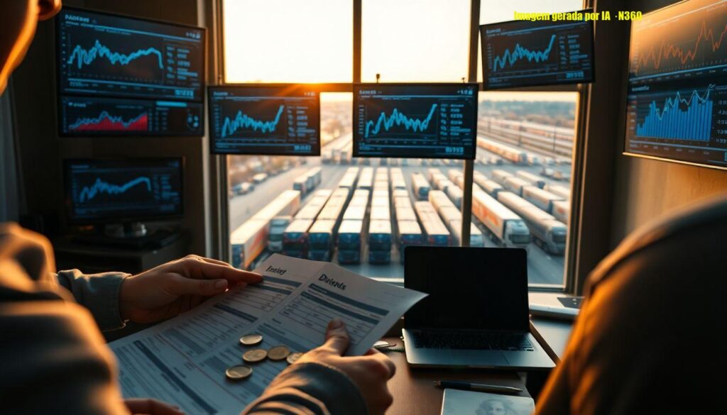 Alta do diesel pressiona fretes no Brasil