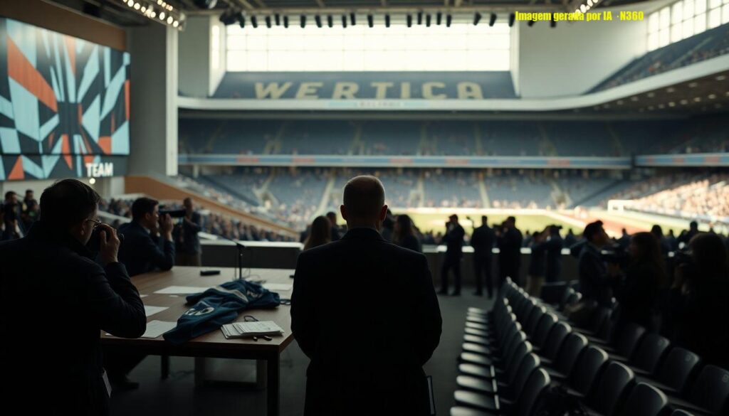 Namorada acompanha apresentação de Artur Jorge no Cruzeiro