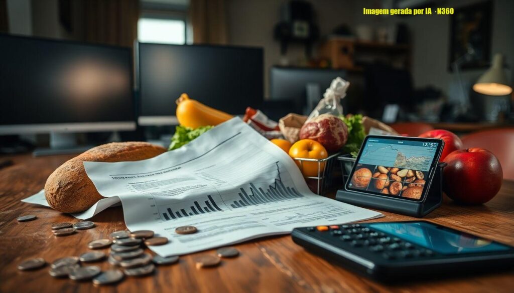 Prévia da inflação de março sobe 0,44% por alimentos