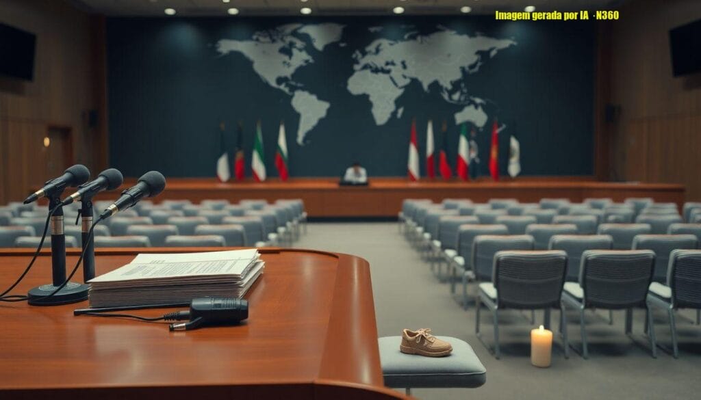 Verificação: Melania na ONU e alegação de ataque