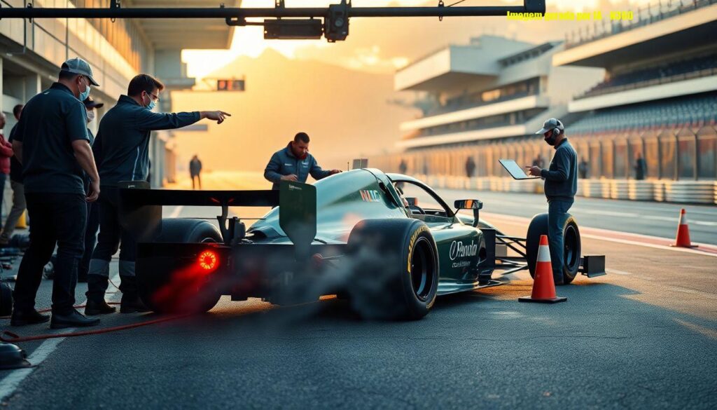 Bortoleto sofre com falta de potência do motor Audi