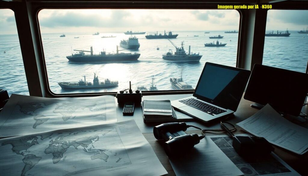 Desafios para navegar com segurança no estreito de Ormuz