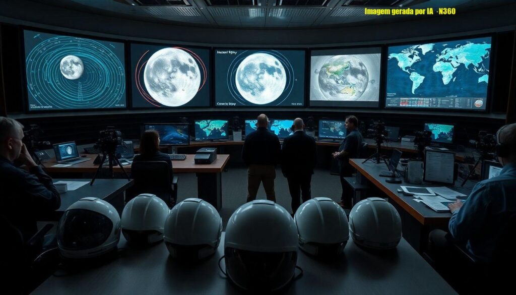 Artemis II: trajetória e aproximação da espaçonave à Lua