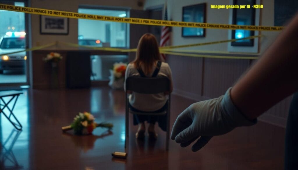 Mulher é baleada durante velório em Baependi