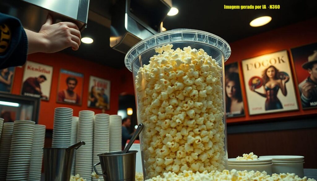 Cinemark vende balde de até 10 litros por R$ 19