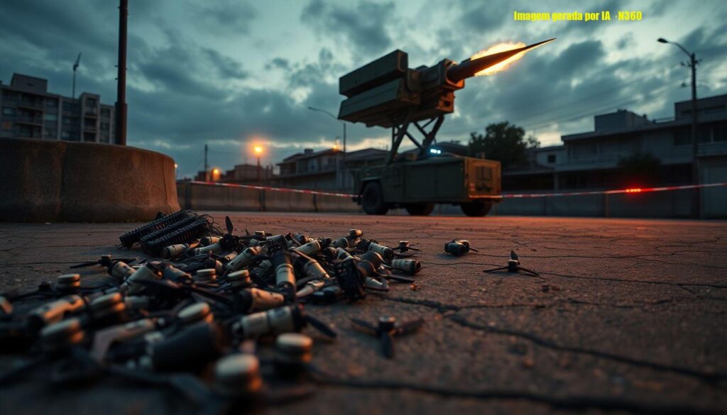 Matemática dos mísseis: drones Shahed vs Patriots