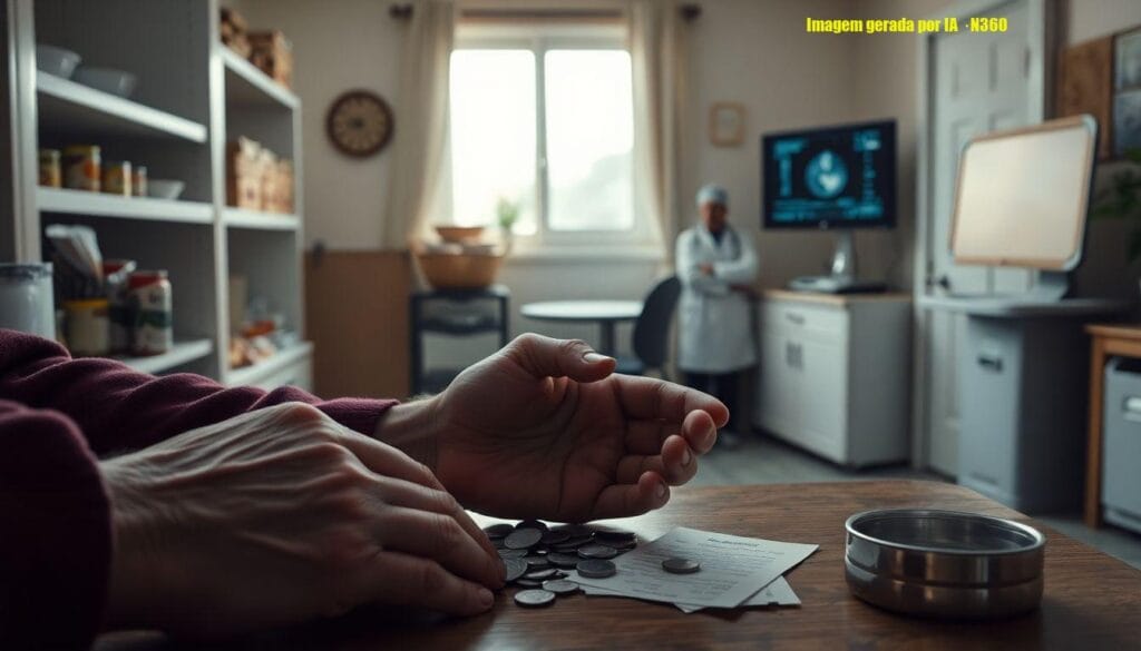 Preocupação financeira pode acelerar envelhecimento cardíaco