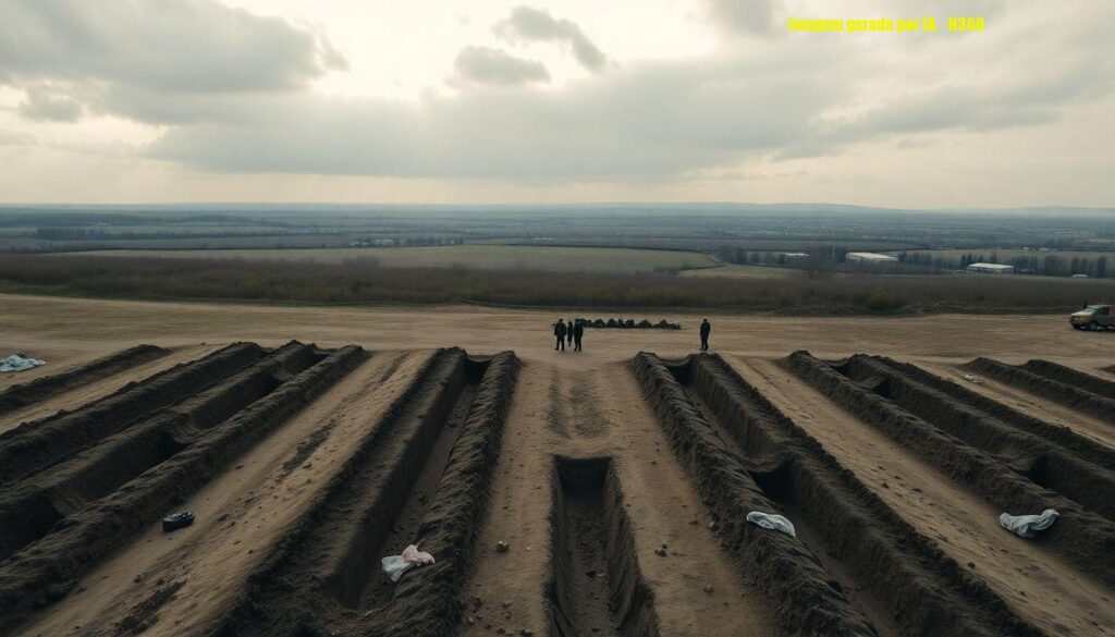 Irã divulga fotos aéreas de covas após ataque em Minab