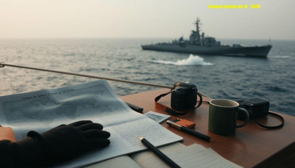 Míssil supostamente iraniano abatido no Mediterrâneo