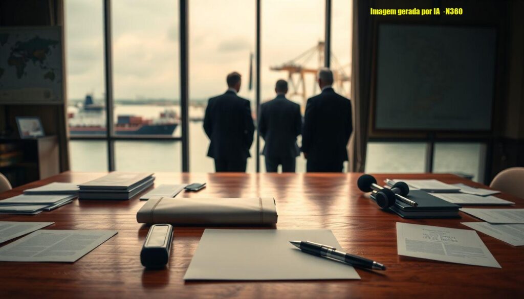 Navio ligado ao Irã teria atracado no Brasil