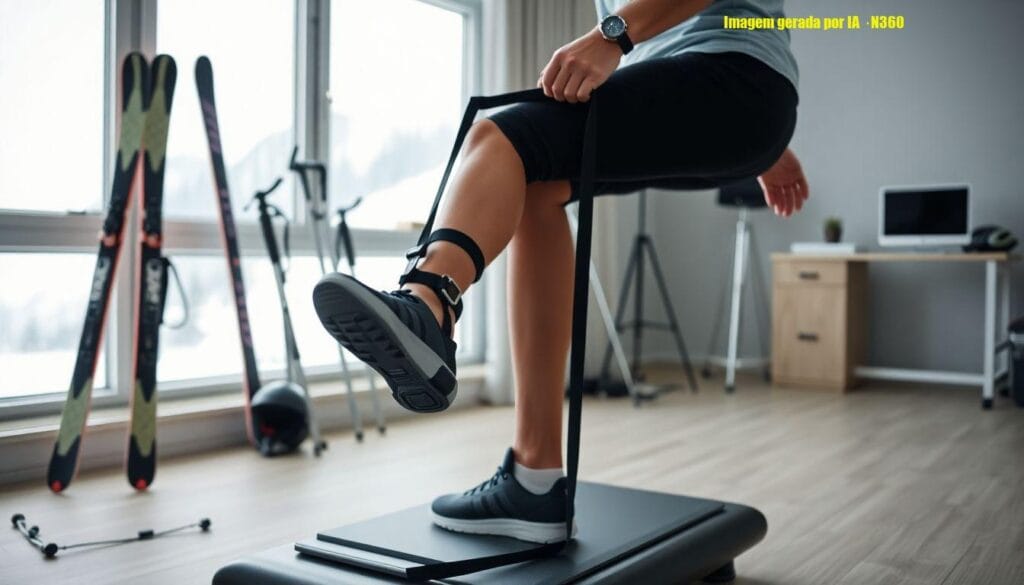 Lindsey Vonn volta a treinar 25 dias após fratura