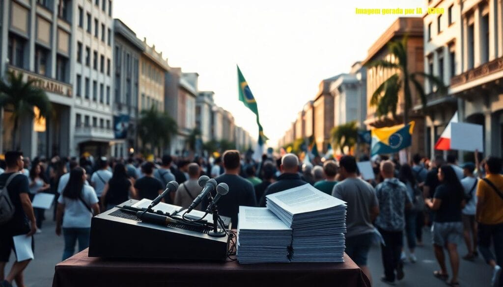 Ato 'Acorda Brasil' mobiliza apoiadores de direita