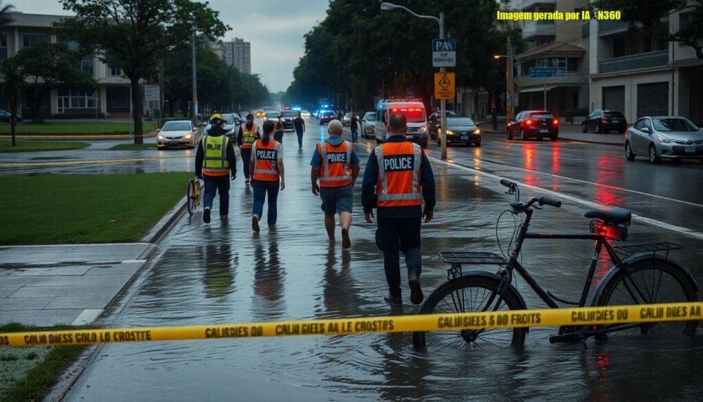 Chuvas alagam UFMG e vias na Pampulha e Venda Nova