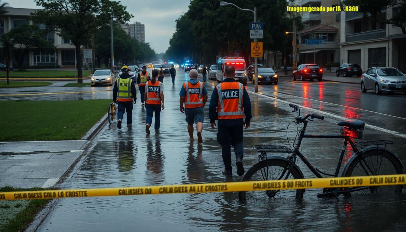 Chuvas alagam UFMG e vias na Pampulha e Venda Nova