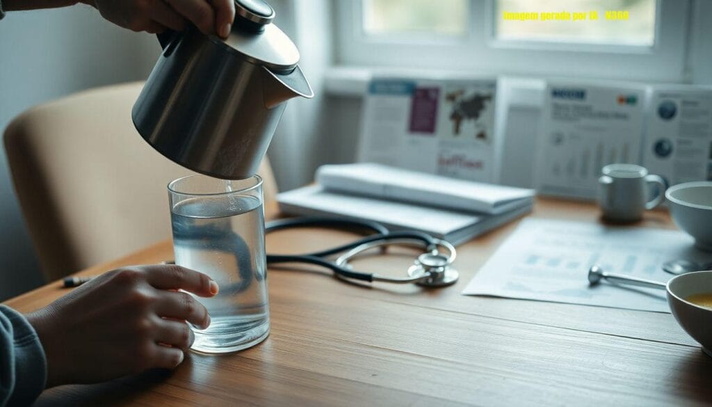 Água morna pela manhã: benefícios e limites