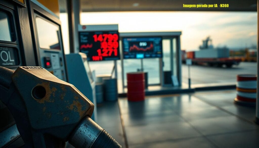 Gasolina e diesel sobem nos EUA após escalada