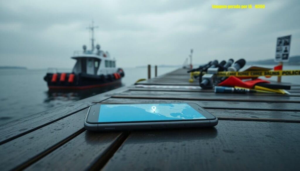 Brasileira desaparece na Inglaterra; celular indica ponto no mar