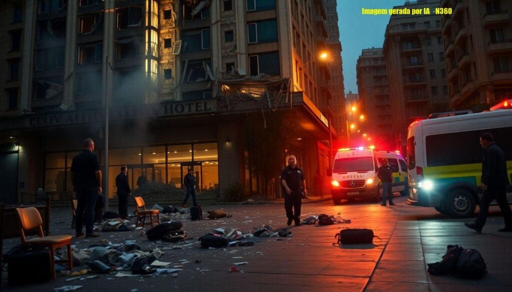 Ataque atinge hotel em Beirute; ao menos quatro mortos