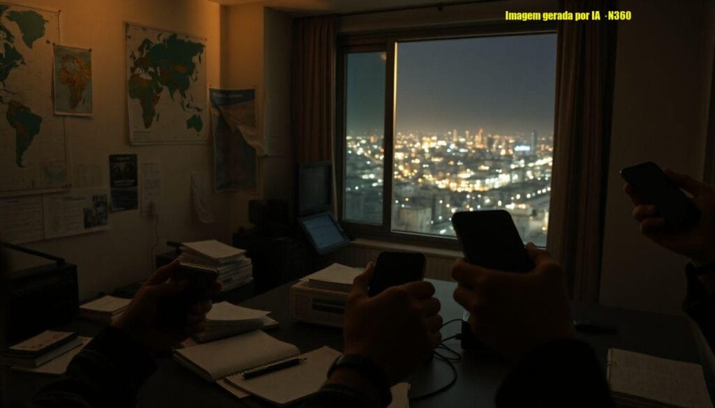 Entre bombas e apagões, iranianos presos em crise