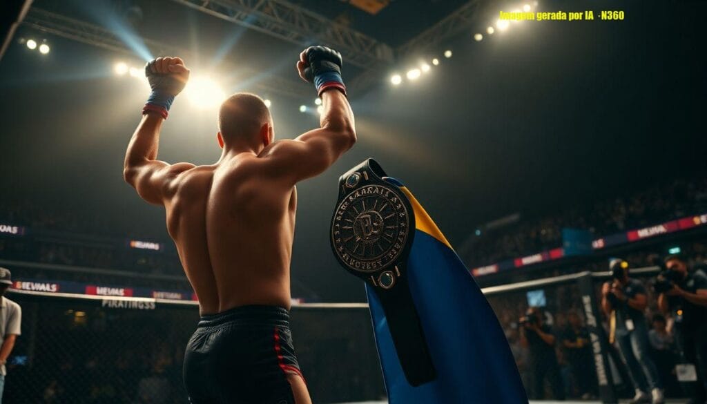 Charles Oliveira conquista cinturão BMF no UFC 326