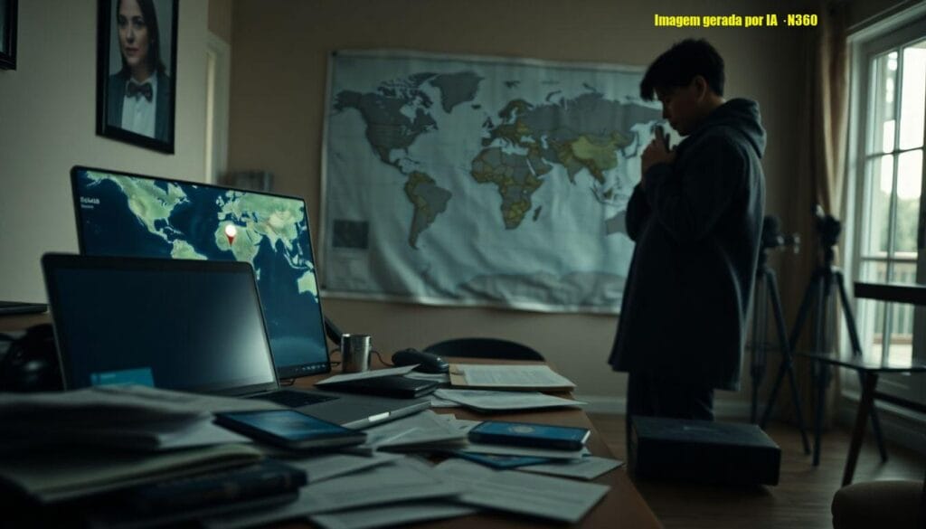 Brasileira desaparece na Inglaterra após alerta por satélite