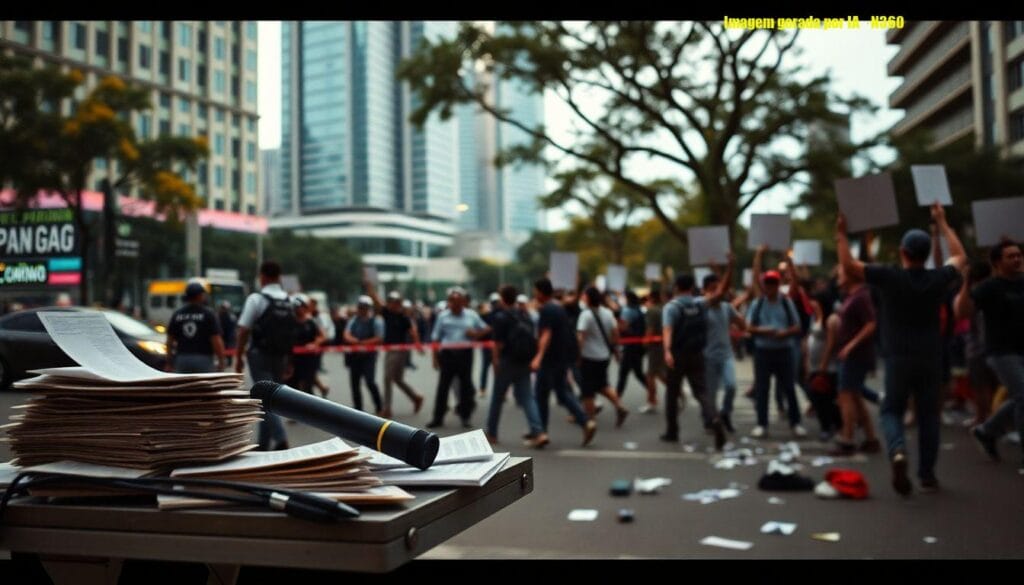 Deputado Guto Zacarias acusado de tumulto na Avenida Paulista