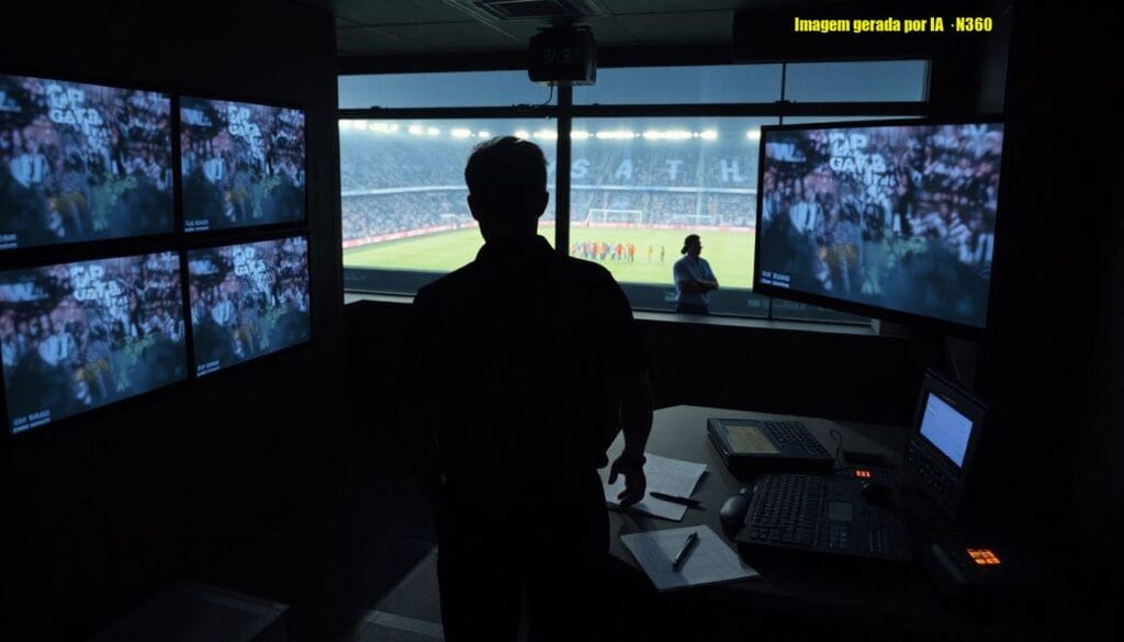 Por que o árbitro foi ao VAR antes da final