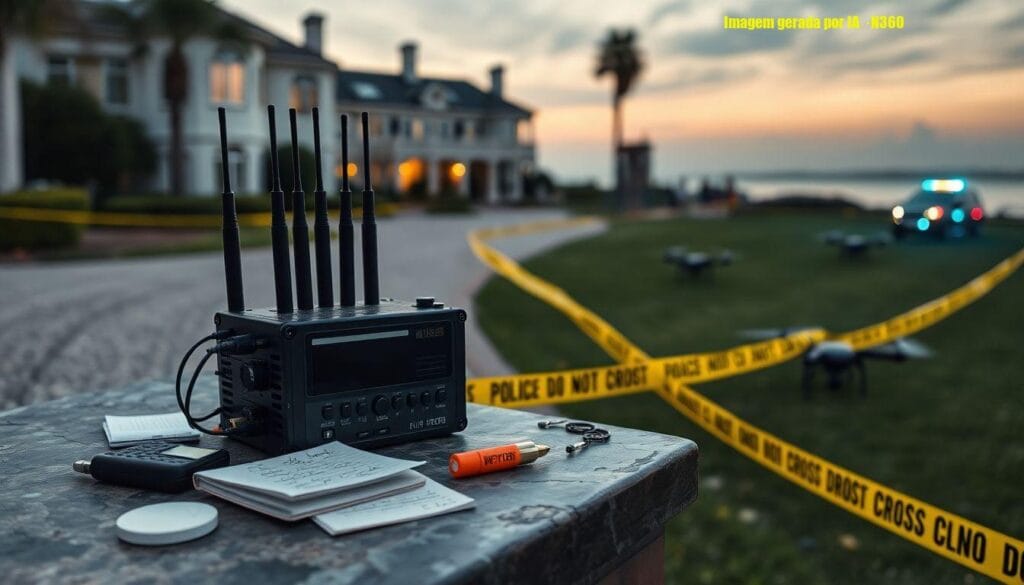 Vorcaro teria usado bloqueador de drones em Trancoso